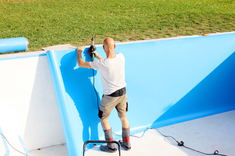 Service de réparation de piscine creusée Région de Lanaudière