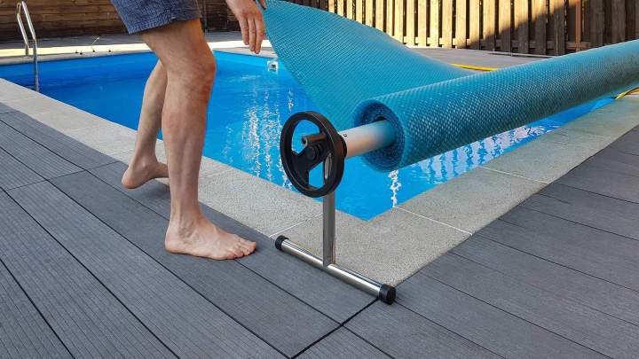 Changement toile pour piscine creusée à Joliette