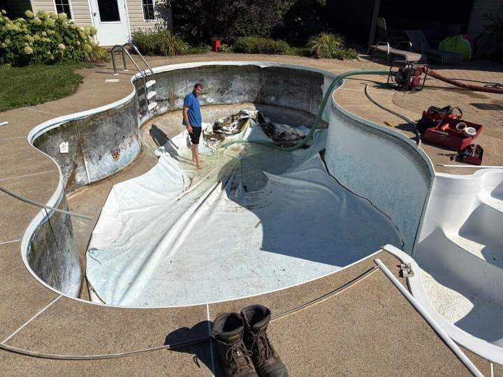 Réparation de piscine creusée à Joliette